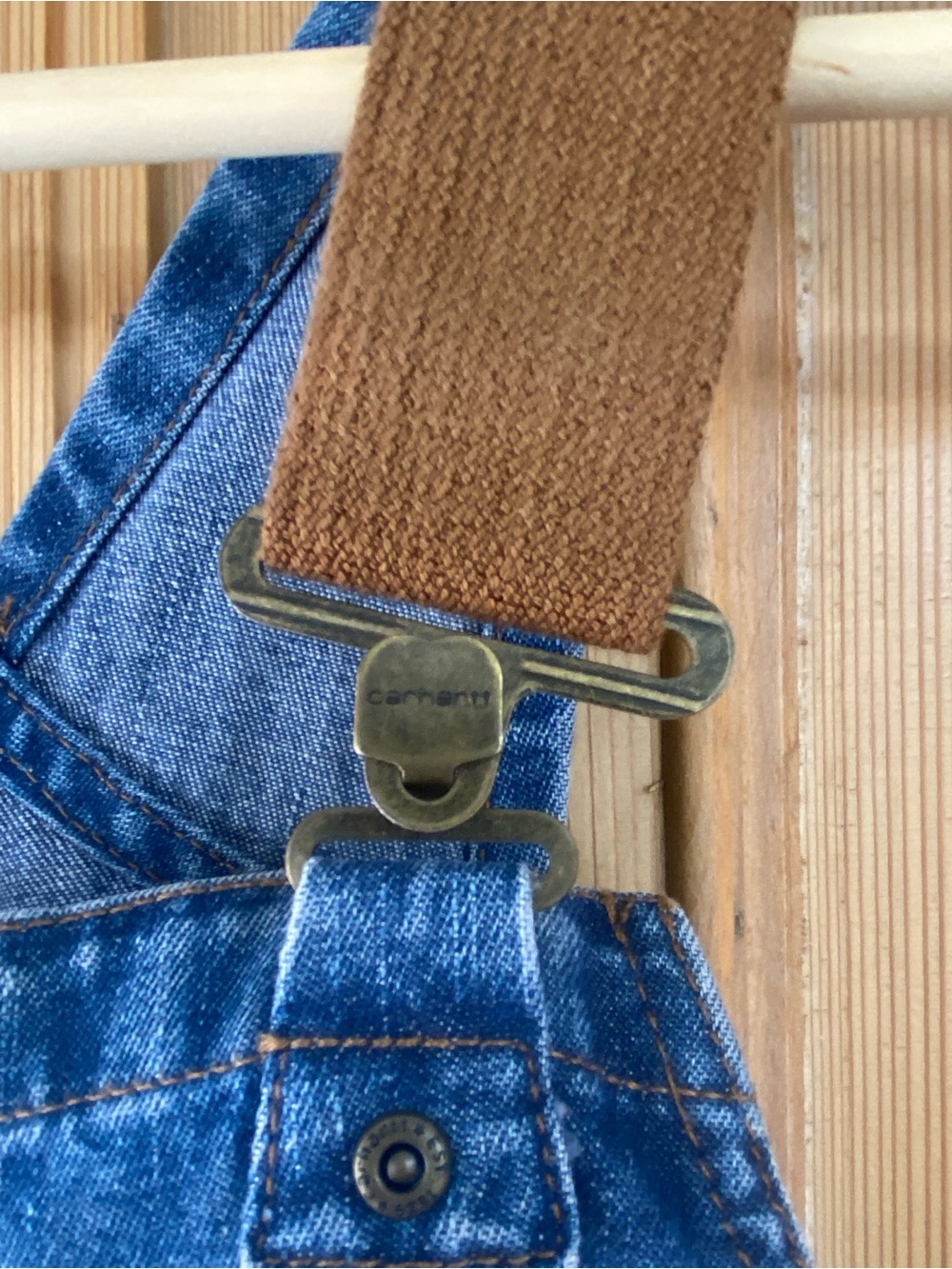 Carhartt Vintage Denim Overalls | Classic Workwear | Women's XS/S - Picture 5 of 5